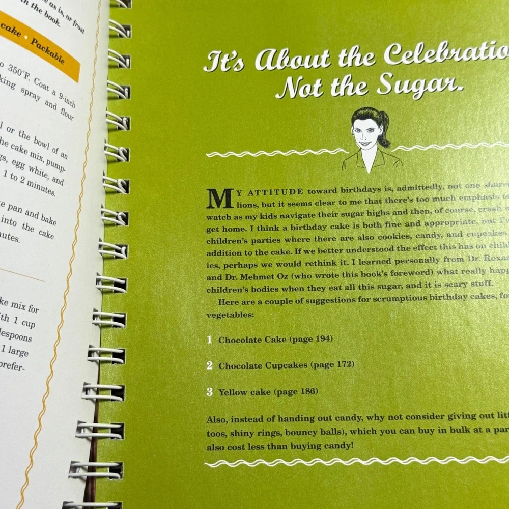 Jessica‎ Seinfeld Deceptively Delicious Cookbook Kids Recipes Spiral